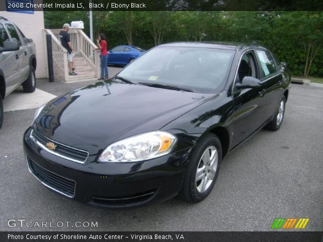 2008 Chevrolet Impala LS in Black