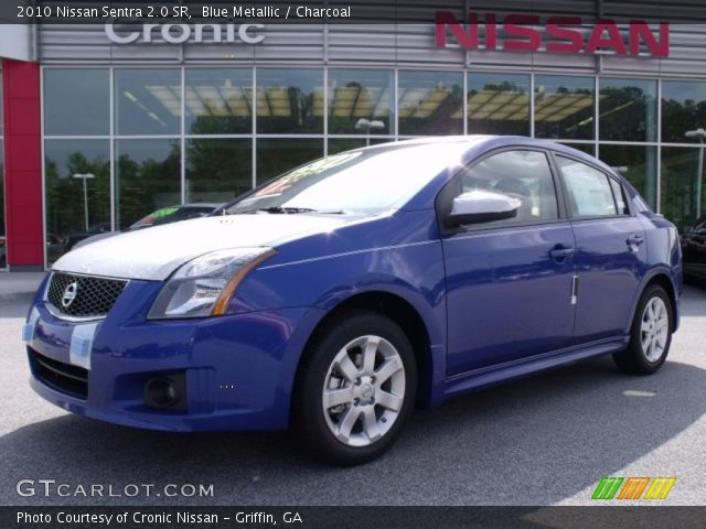 2010 Nissan Sentra 2.0 SR in Blue Metallic