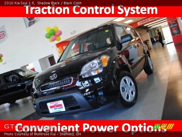 2010 Kia Soul 1.6 in Shadow Black
