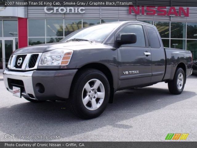 2007 Nissan Titan SE King Cab in Smoke Gray