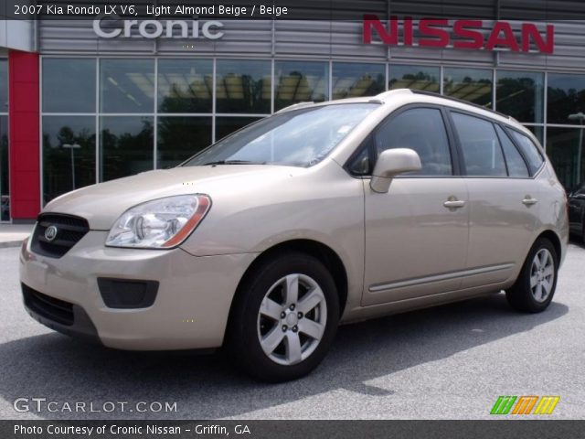 2007 Kia Rondo LX V6 in Light Almond Beige