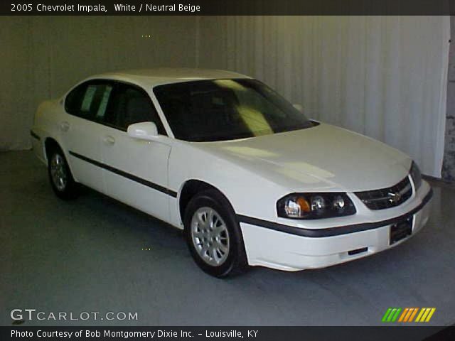 2005 Chevrolet Impala  in White