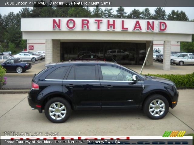 2008 Lincoln MKX AWD in Dark Ink Blue Metallic