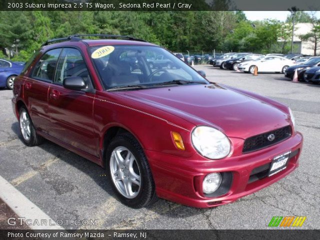 2003 Subaru Impreza 2.5 TS Wagon in Sedona Red Pearl