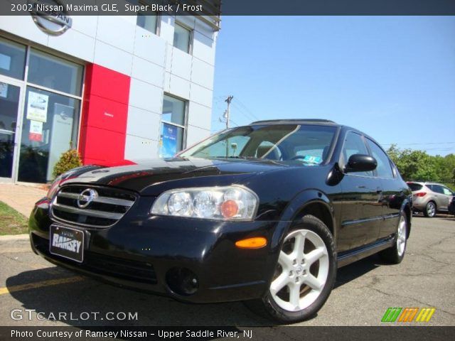 2002 Nissan maxima gle black