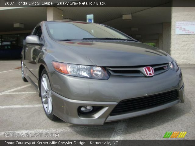 2007 Honda Civic Si Coupe in Galaxy Gray Metallic