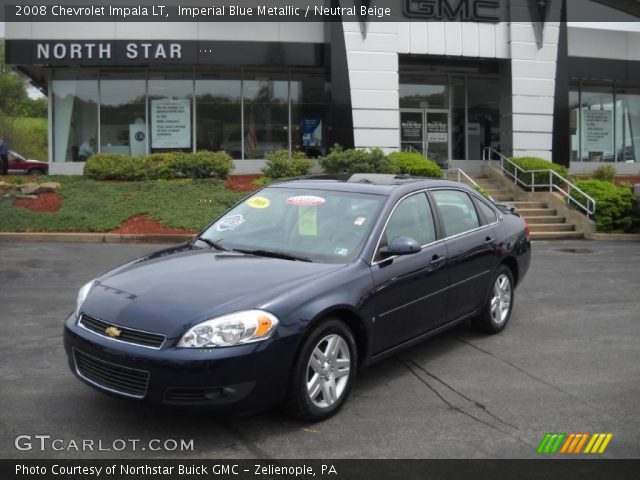 2008 Chevrolet Impala LT in Imperial Blue Metallic