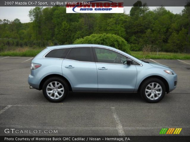 2007 Mazda CX-7 Sport in Icy Blue Metallic