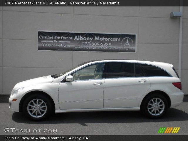 2007 Mercedes-Benz R 350 4Matic in Alabaster White