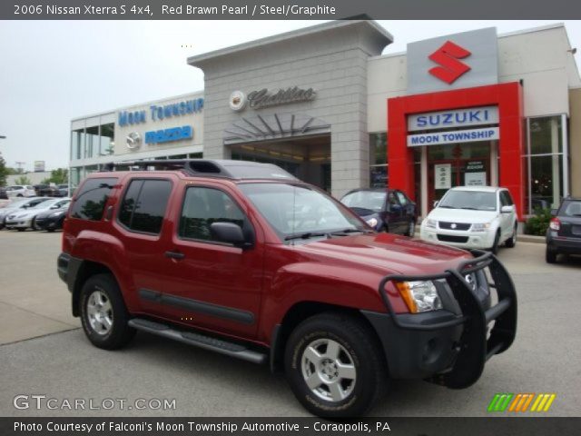 2006 Nissan Xterra S 4x4 in Red Brawn Pearl