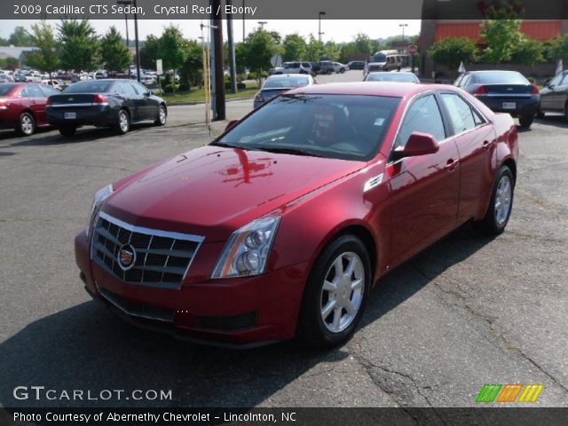 2009 Cadillac CTS Sedan in Crystal Red
