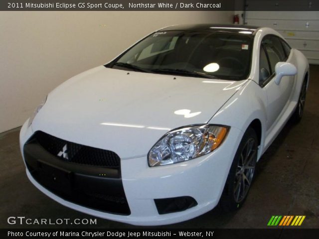 2011 Mitsubishi Eclipse GS Sport Coupe in Northstar White