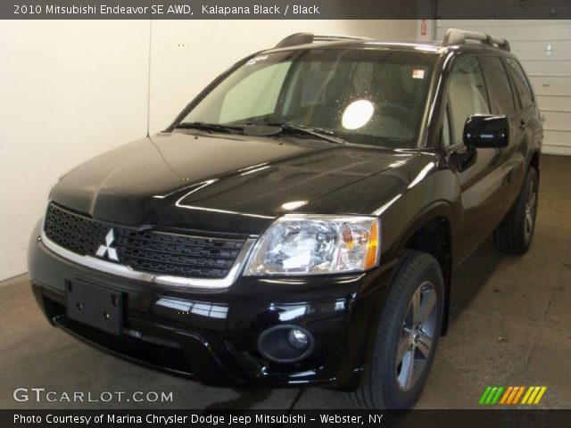 2010 Mitsubishi Endeavor SE AWD in Kalapana Black