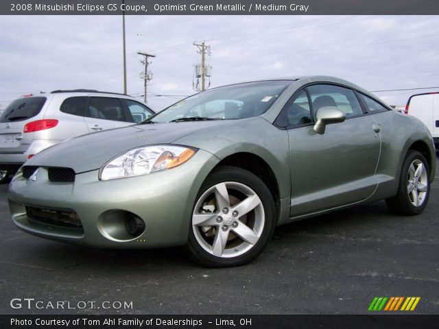 2008 Mitsubishi Eclipse GS Coupe in Optimist Green Metallic