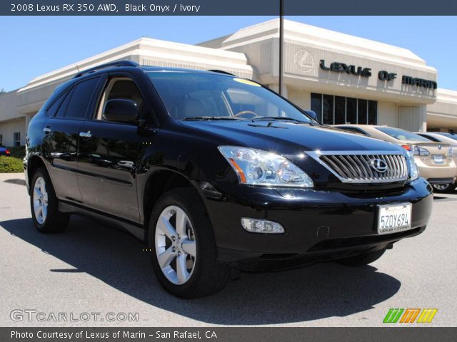 2008 Lexus RX 350 AWD in Black Onyx