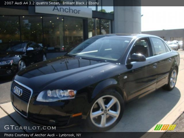 2007 Audi A4 3.2 quattro Sedan in Brilliant Black