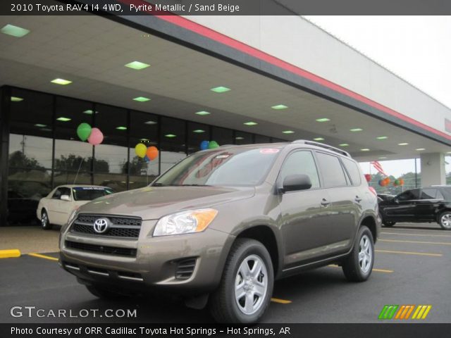 2010 Toyota RAV4 I4 4WD in Pyrite Metallic