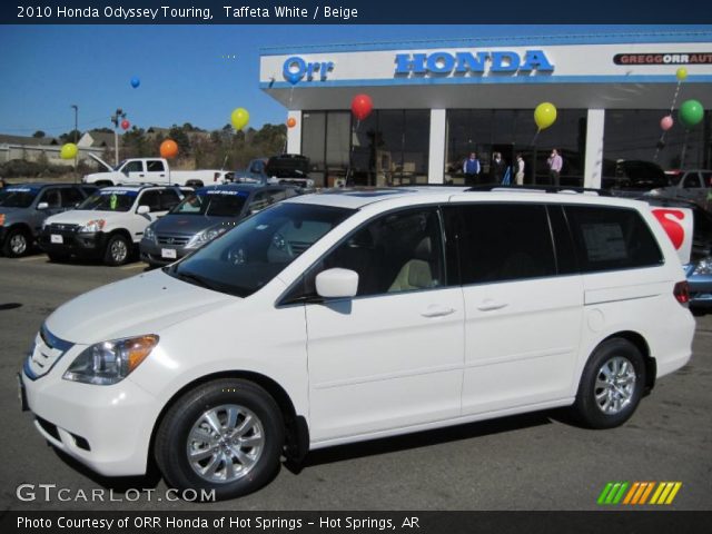 2010 Honda Odyssey Touring in Taffeta White