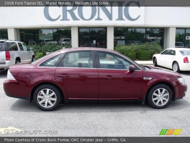 2008 Ford Taurus SEL in Merlot Metallic