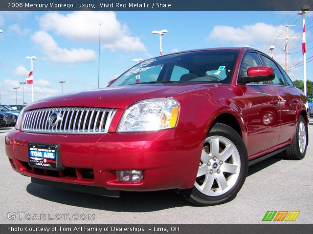 2006 Mercury Montego Luxury in Vivid Red Metallic
