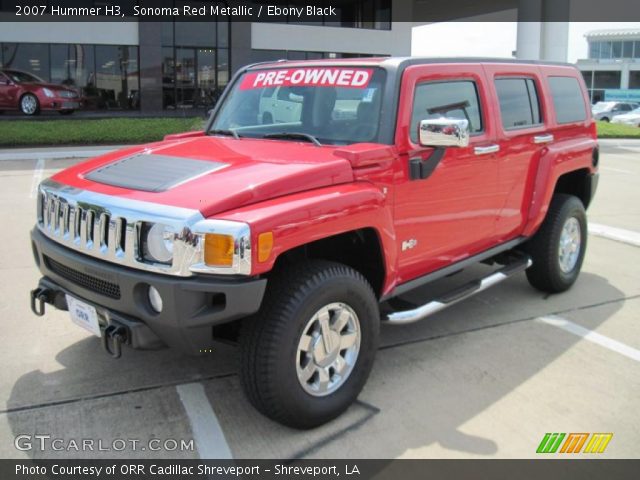 2007 Hummer H3  in Sonoma Red Metallic