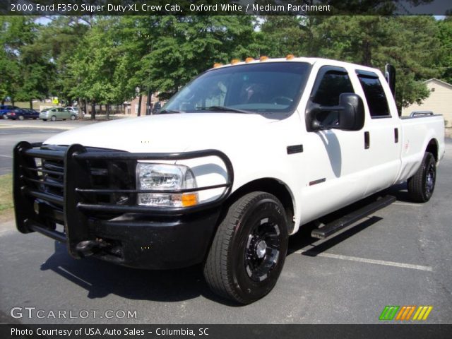 2000 Ford F350 Super Duty XL Crew Cab in Oxford White