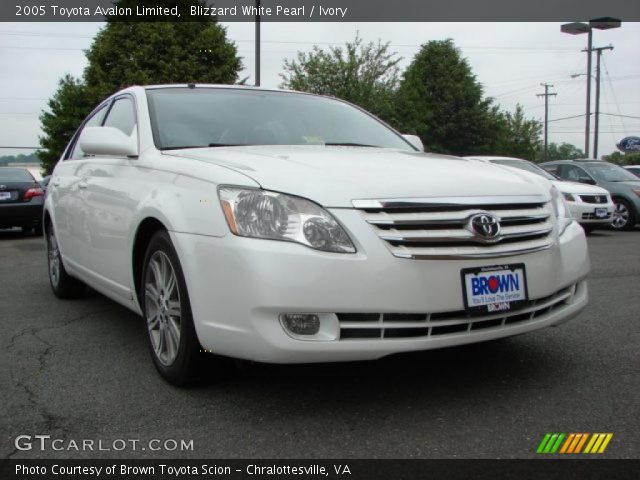 2005 Toyota Avalon Limited in Blizzard White Pearl