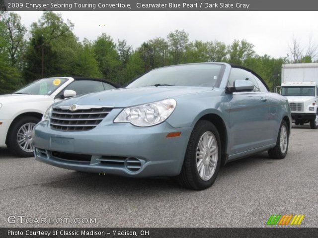 2009 Chrysler Sebring Touring Convertible in Clearwater Blue Pearl