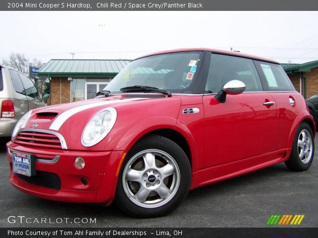 2004 Mini Cooper S Hardtop in Chili Red