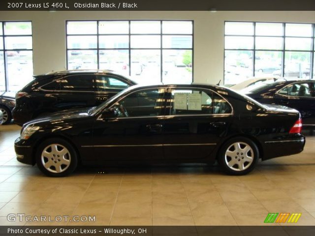 2007 Lexus LS 460 L in Obsidian Black