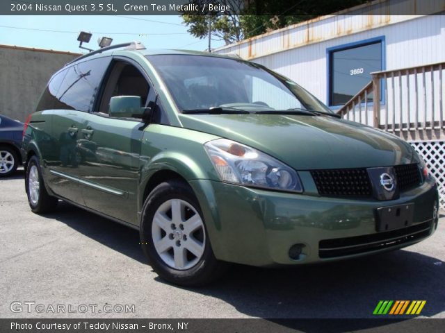 2004 Nissan Quest 3.5 SL in Green Tea Metallic