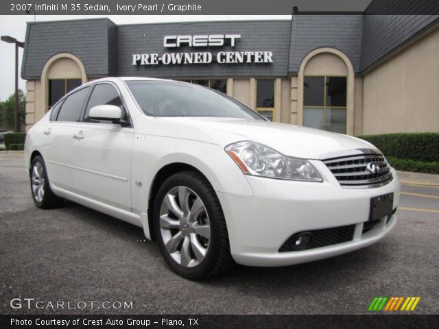 2007 Infiniti M 35 Sedan in Ivory Pearl