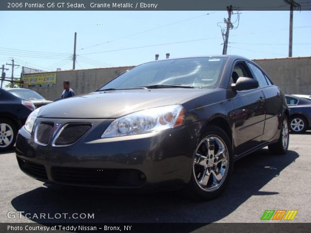 2006 Pontiac G6 GT Sedan in Granite Metallic