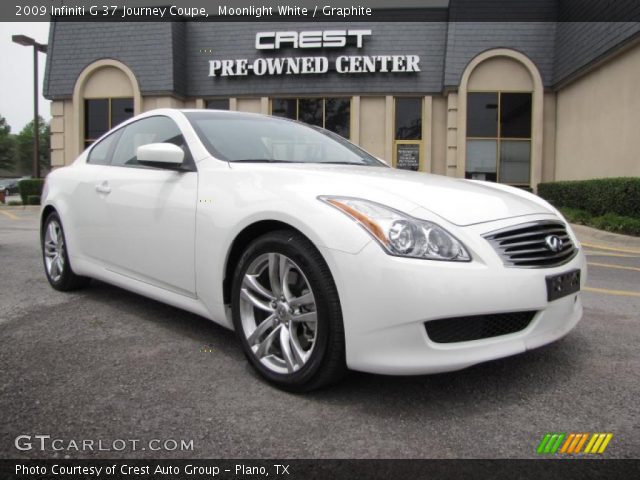 2009 Infiniti G 37 Journey Coupe in Moonlight White