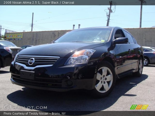 2008 Nissan Altima 2.5 S in Super Black