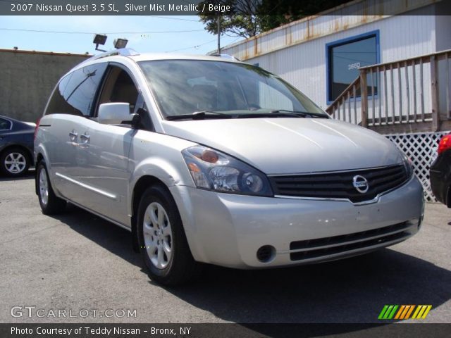 2007 Nissan Quest 3.5 SL in Silver Mist Metallic