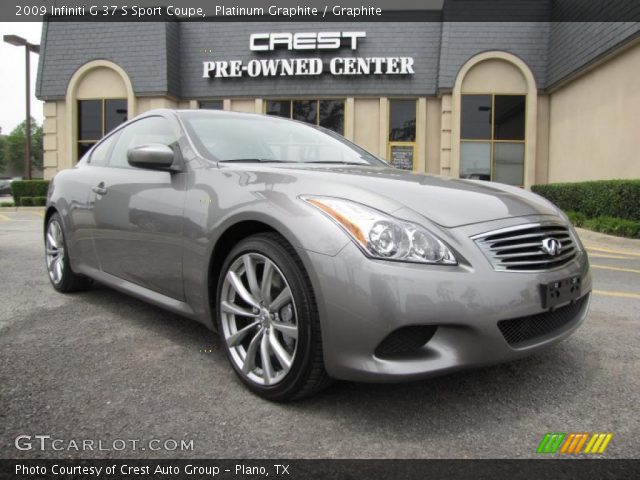 2009 Infiniti G 37 S Sport Coupe in Platinum Graphite
