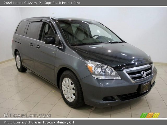 2006 Honda Odyssey LX in Sage Brush Pearl
