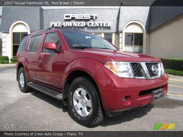 2007 Nissan Pathfinder SE in Red Brawn