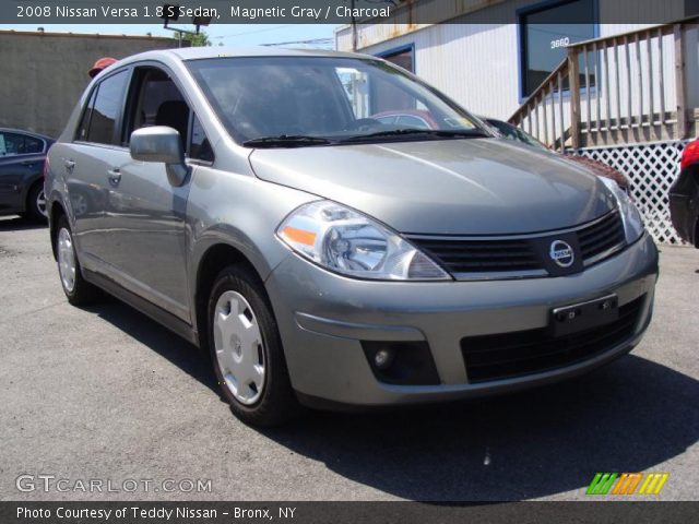 2008 Nissan Versa 1.8 S Sedan in Magnetic Gray