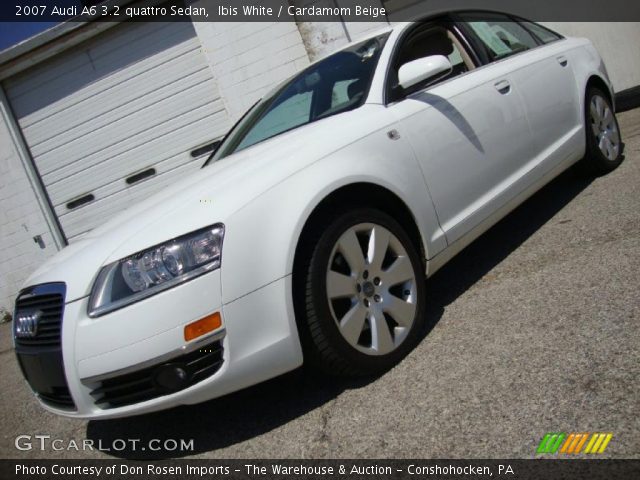 2007 Audi A6 3.2 quattro Sedan in Ibis White