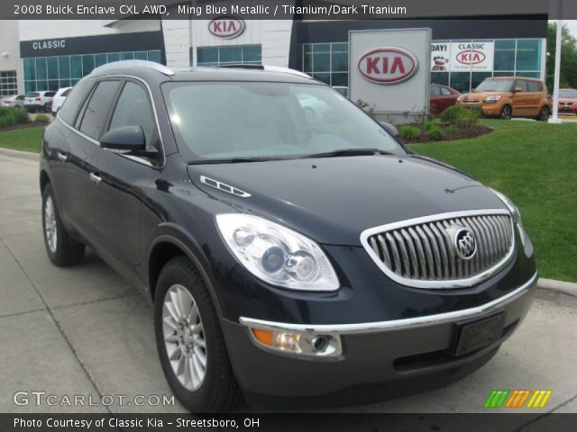 2008 Buick Enclave CXL AWD in Ming Blue Metallic