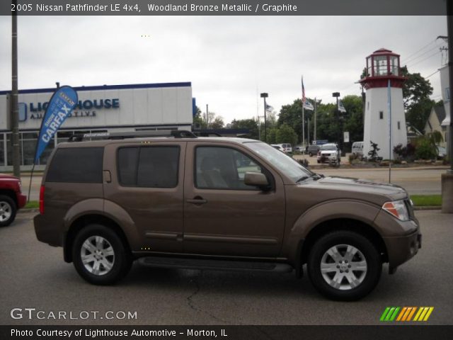 2005 Nissan Pathfinder LE 4x4 in Woodland Bronze Metallic