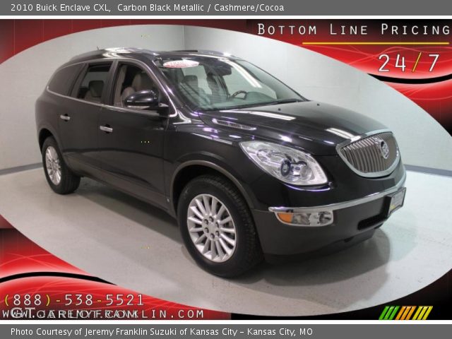 2010 Buick Enclave CXL in Carbon Black Metallic