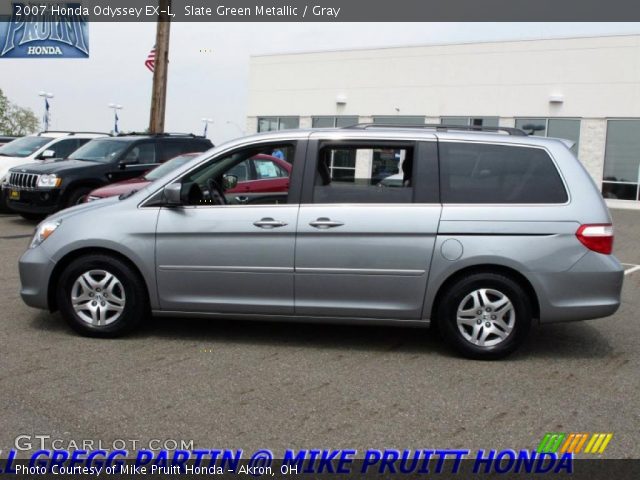 2007 Honda Odyssey EX-L in Slate Green Metallic
