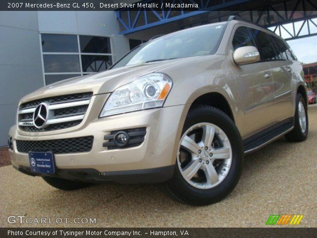 2007 Mercedes-Benz GL 450 in Desert Silver Metallic