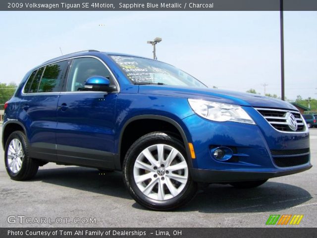 2009 Volkswagen Tiguan SE 4Motion in Sapphire Blue Metallic
