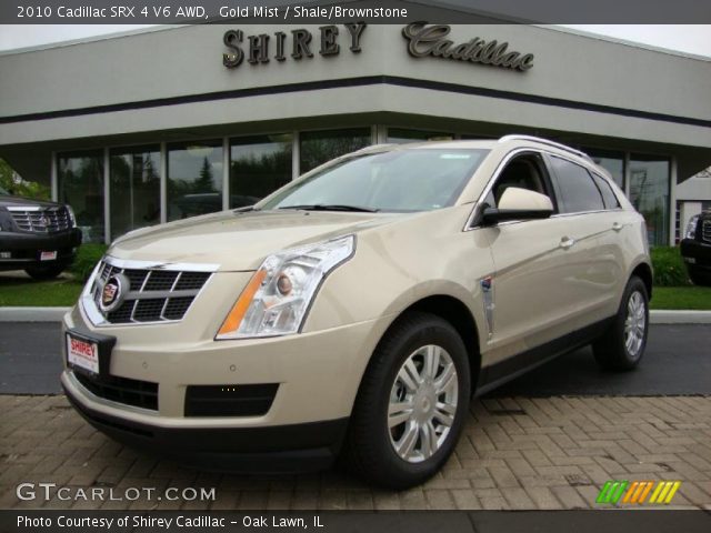 2010 Cadillac SRX 4 V6 AWD in Gold Mist