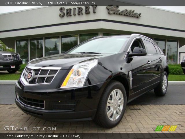 2010 Cadillac SRX V6 in Black Raven