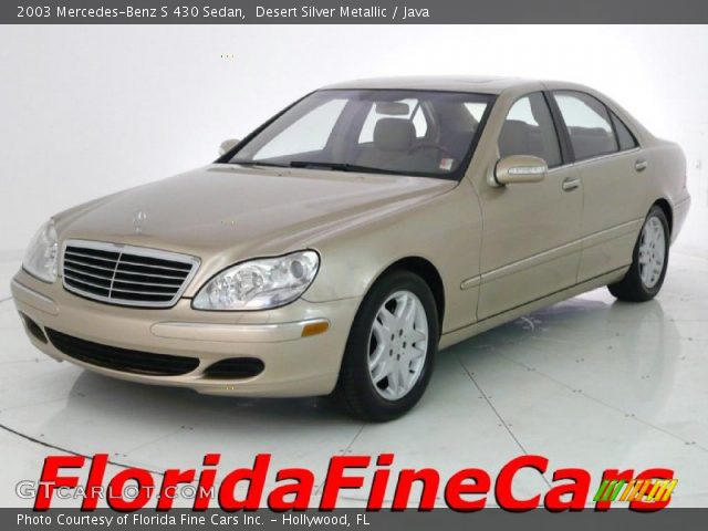 2003 Mercedes-Benz S 430 Sedan in Desert Silver Metallic